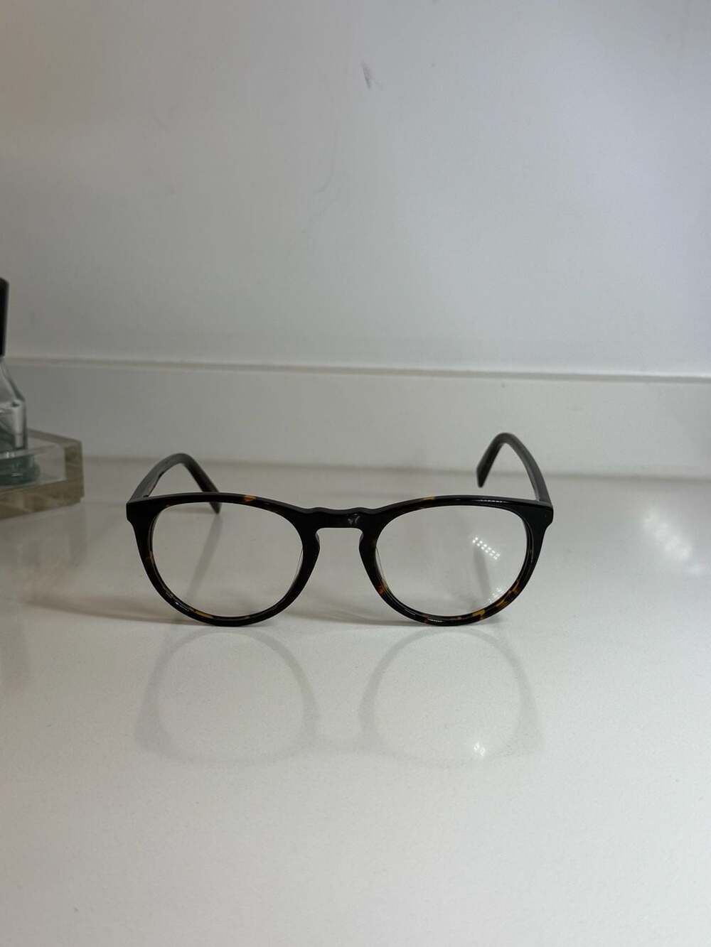 Warby Parker Percey 256 Eyeglasses in Tortoise Striped Sassafras 48-20-140 - Picture 6 of 9